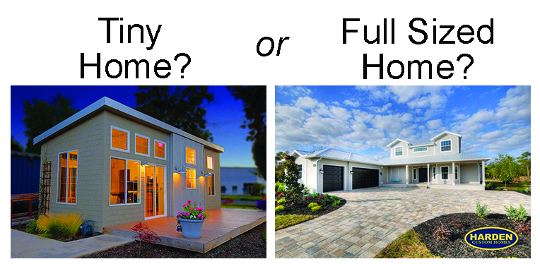 Tiny Home vs. Regular Sized Home